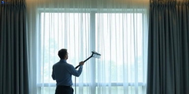 Commercial curtain steam cleaning service woolooware-nsw hotels offices